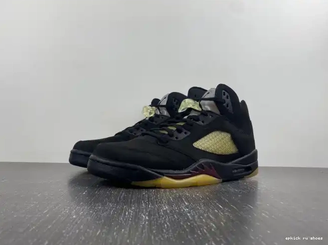 x Jordan 5 Air A Ma Black FD1330-001 Maniere 0505
